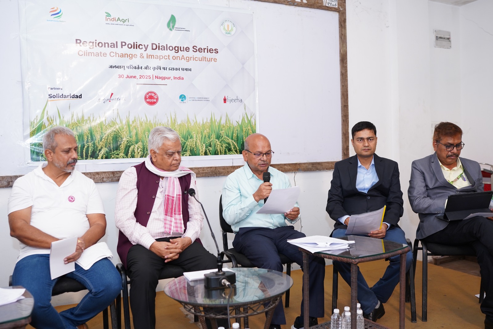 Public-Private-Farmer collaboration for policy making key to climate-ready agriculture